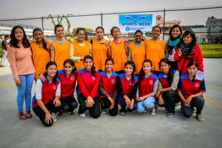 girls sport team
