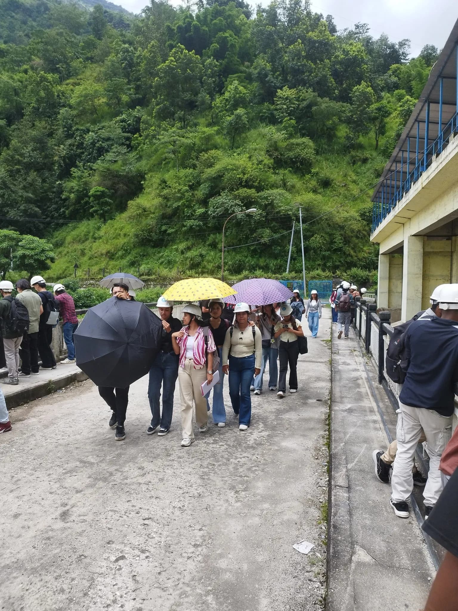 Civil Engineering Field Visit to Sunkoshi Hydropower Project — August 2025 — photo 5