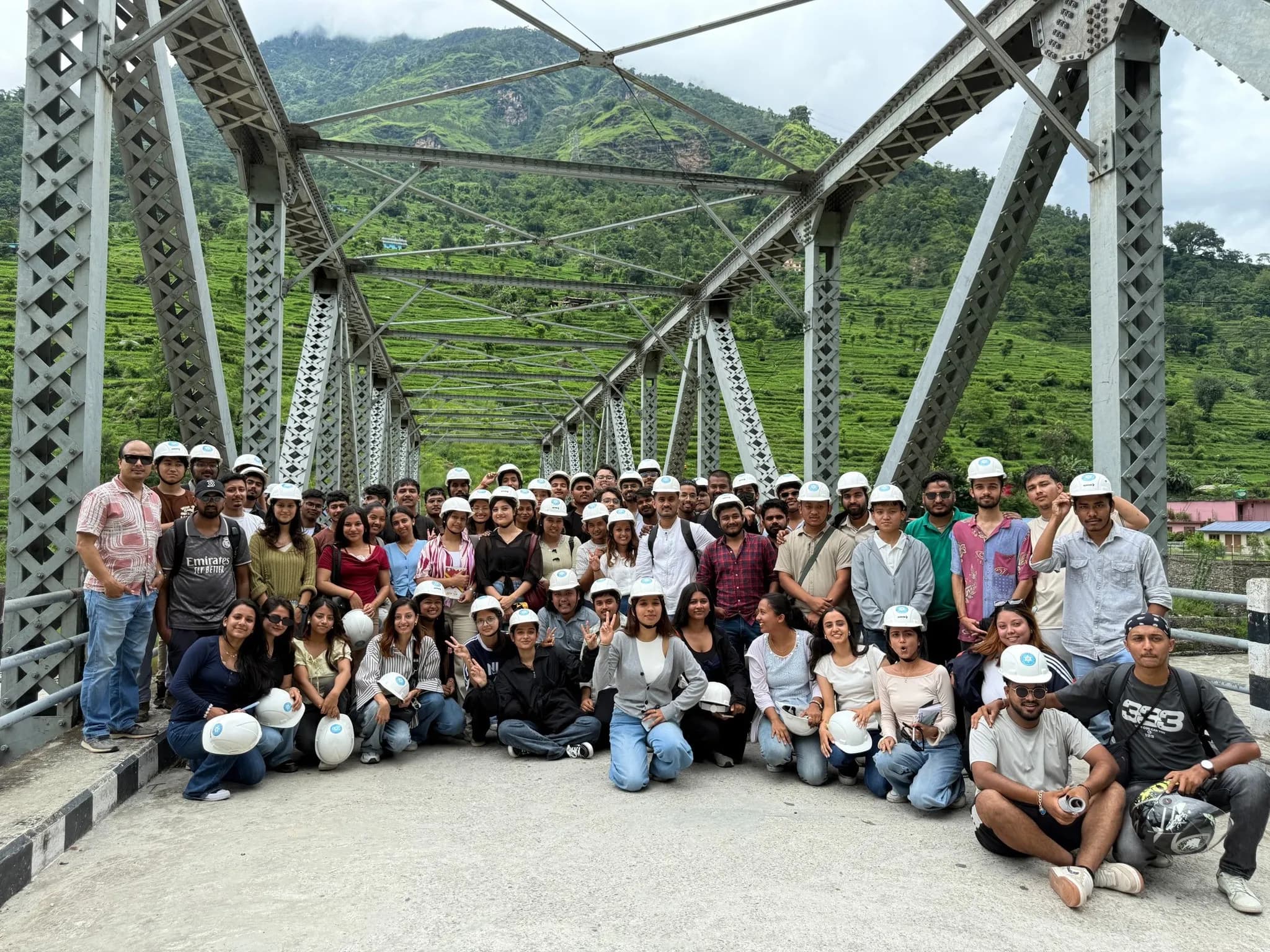Civil Engineering Field Visit to Sunkoshi Hydropower Project — August 2025