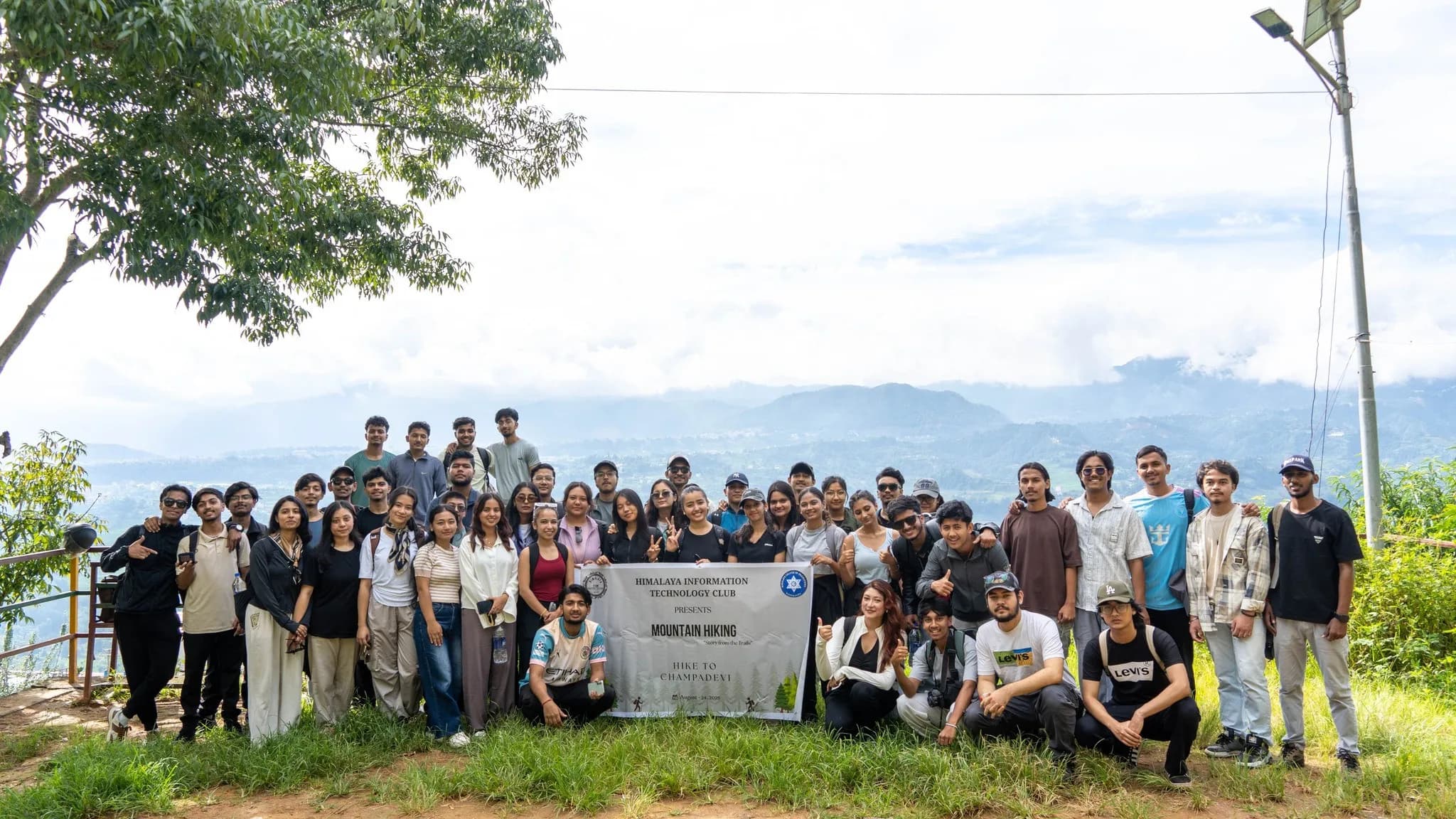 Himalaya IT Club’s hike to champadevi was filled with energy, teamwork, and unforgettable moments. Every step carried laughter, conversations, and memories worth keeping. — photo 3