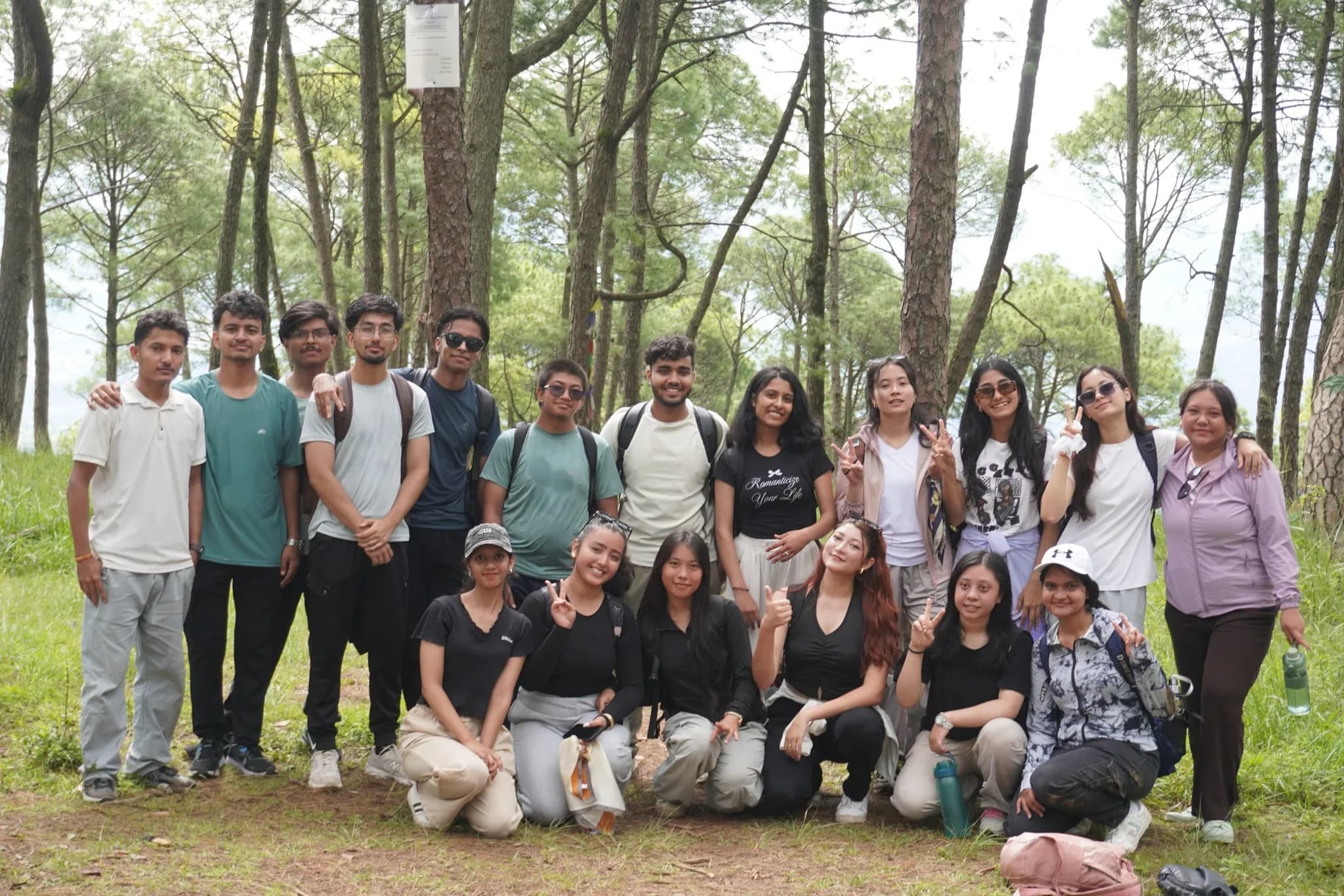 Himalaya IT Club’s hike to champadevi was filled with energy, teamwork, and unforgettable moments. Every step carried laughter, conversations, and memories worth keeping. — photo 4
