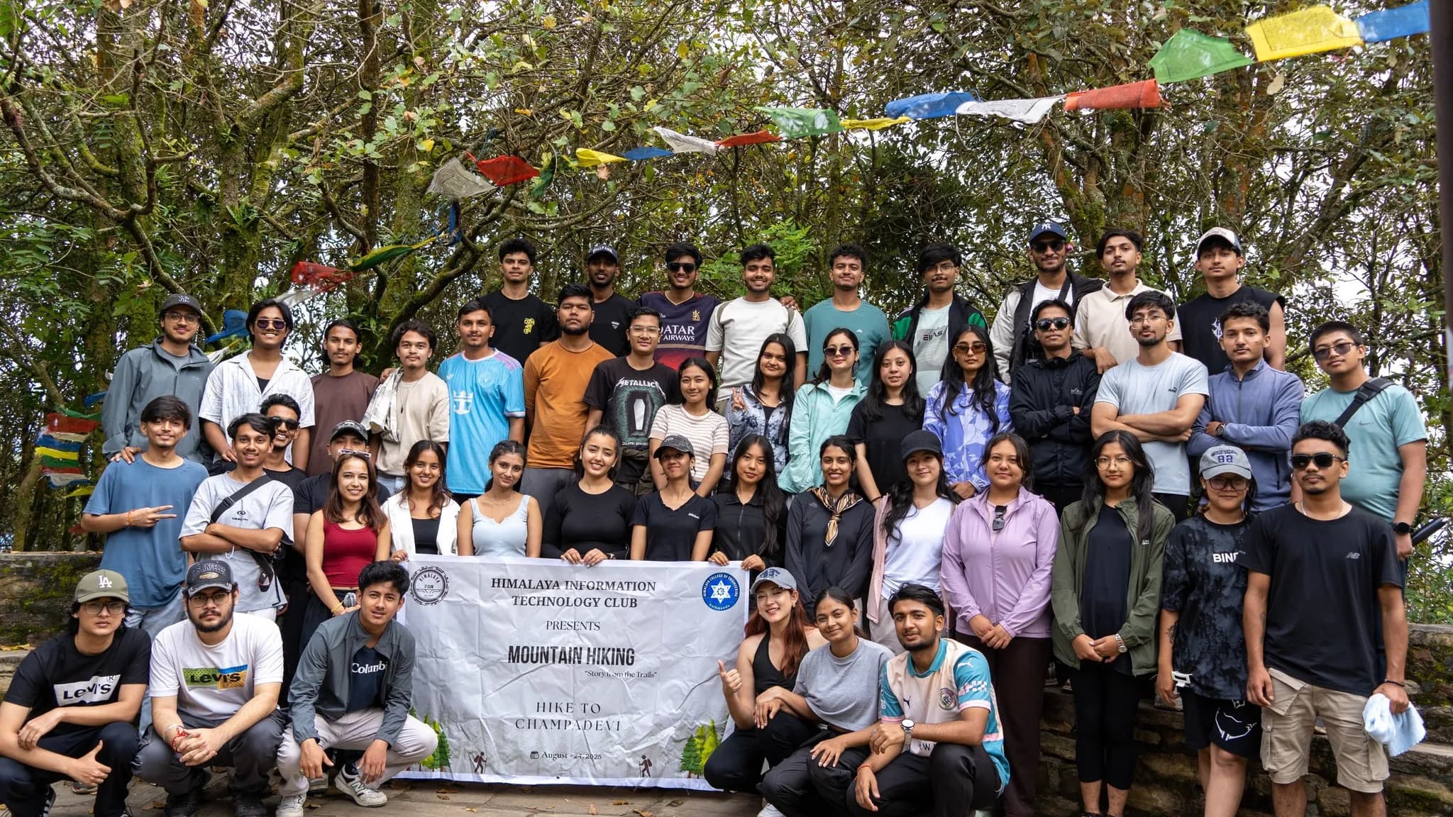 Himalaya IT Club’s hike to champadevi was filled with energy, teamwork, and unforgettable moments. Every step carried laughter, conversations, and memories worth keeping.