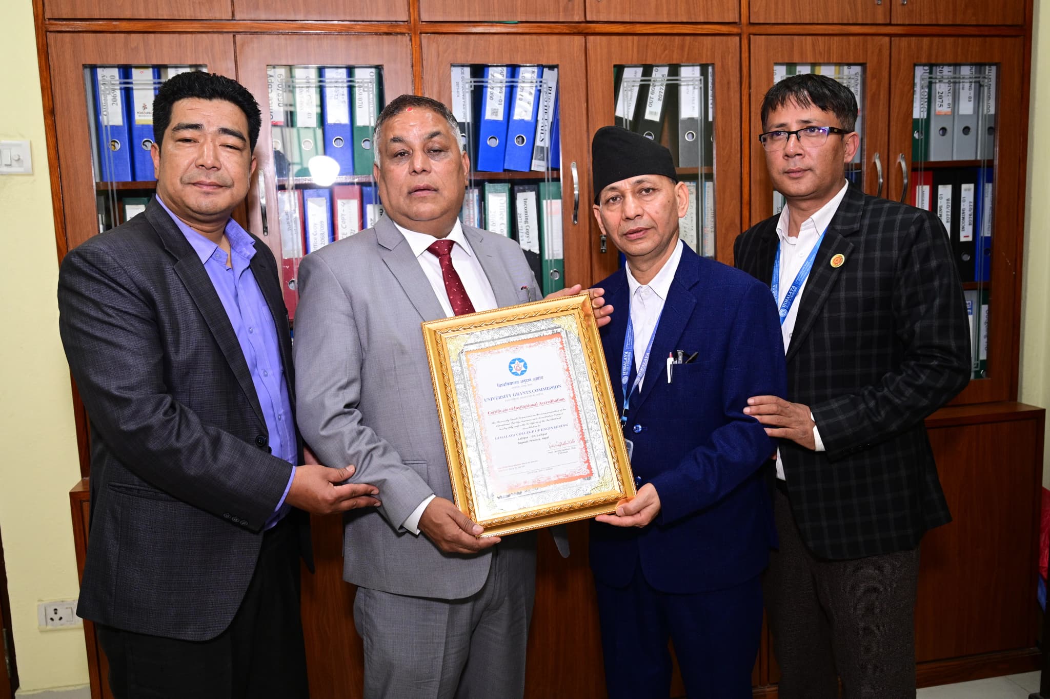 Glimpses of UGC QAA Accreditation Award Ceremony (2083-01-04) — photo 24