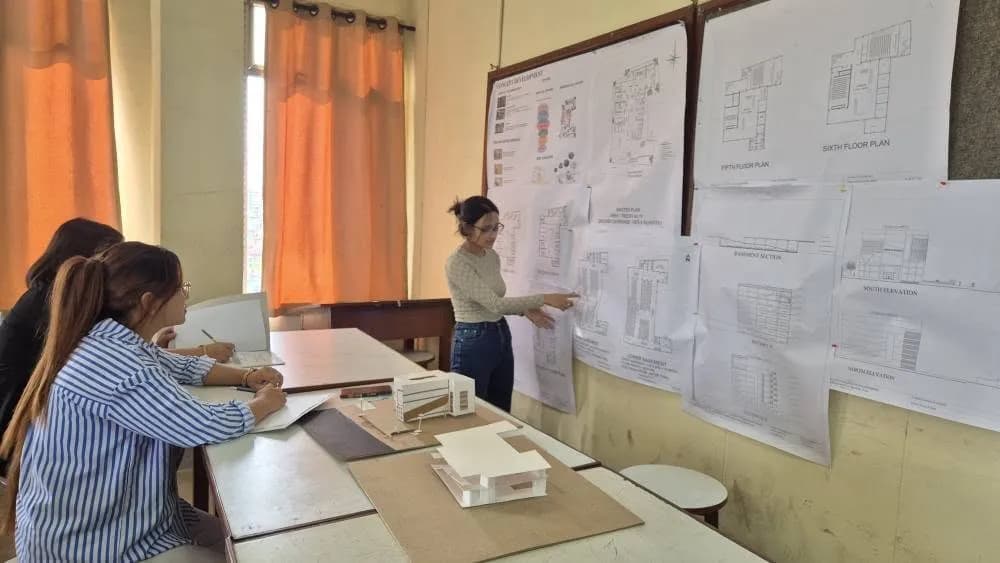 Completion of Design Studio Project on Commercial Complex – Architecture 3rd Year (079 Batch) — photo 7