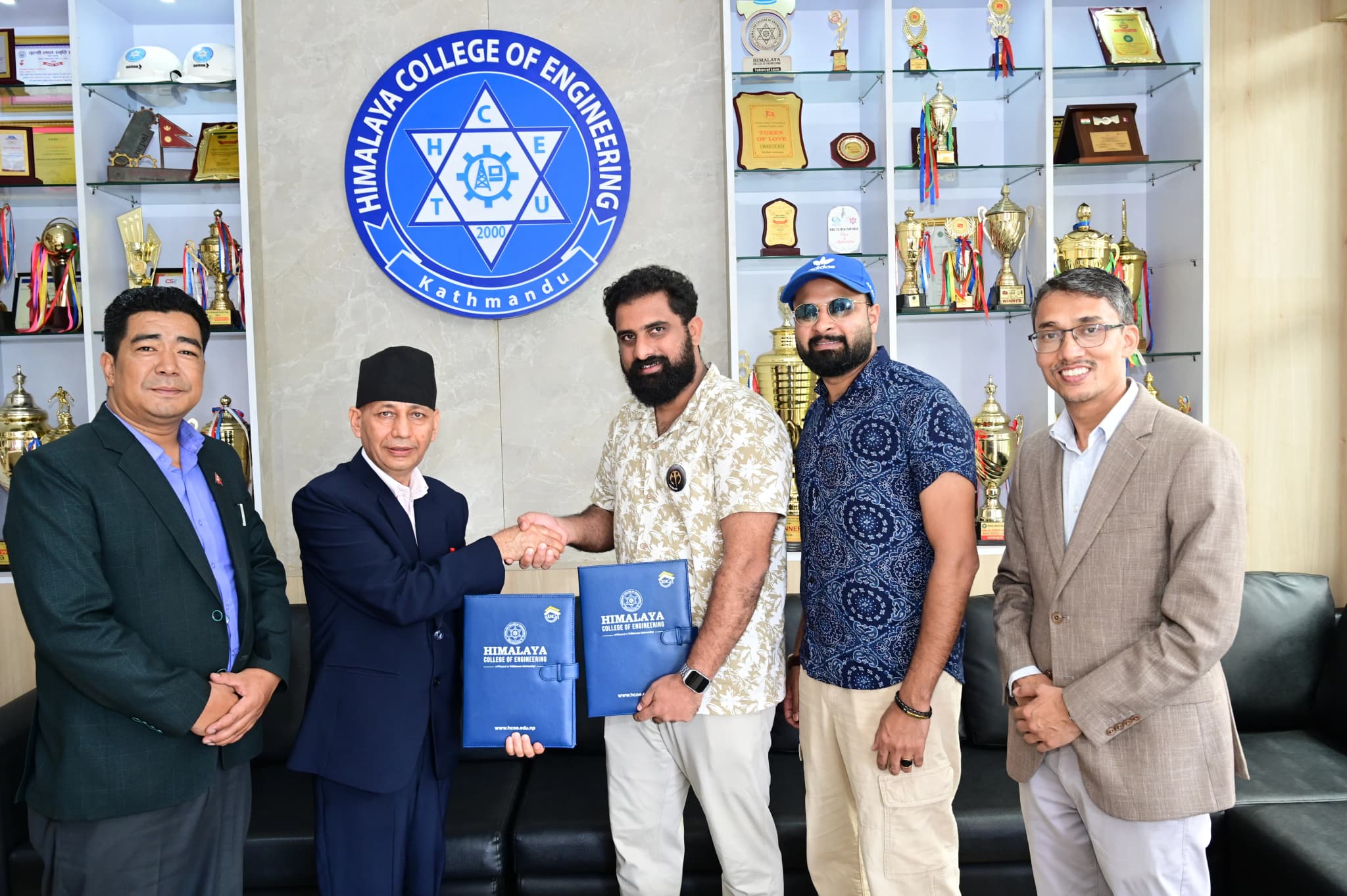 MoU signed between "Himalaya College of Engineering", Nepal and "Eranad Knowledge City College of Architecture",India — photo 3