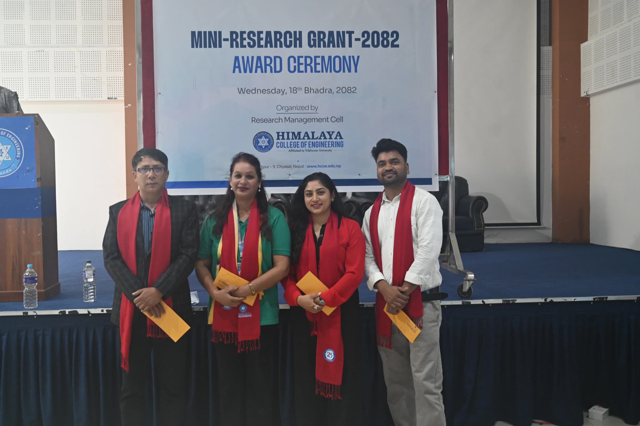 Glimpses of Mini-Research Project-2082 Grant Award Ceremony. — photo 2
