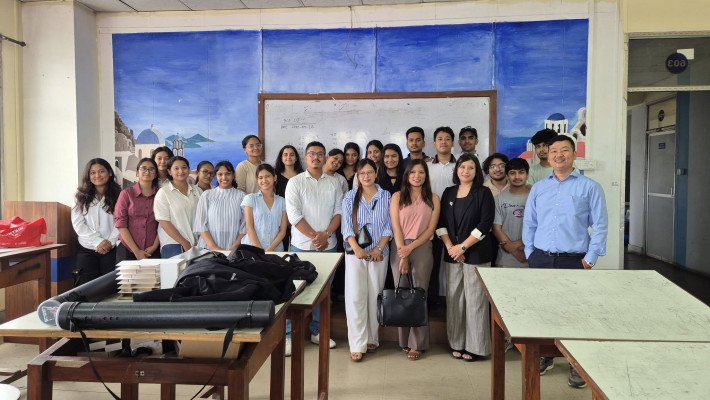 Completion of Design Studio Project on Commercial Complex – Architecture 3rd Year (079 Batch)