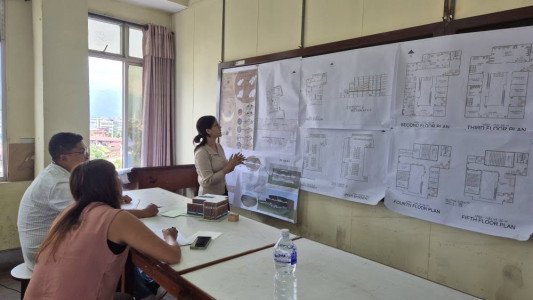 Completion of Design Studio Project on Commercial Complex – Architecture 3rd Year (079 Batch)