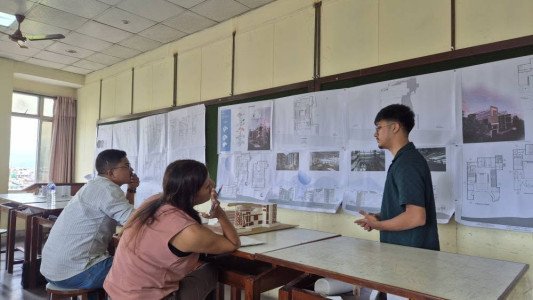 Completion of Design Studio Project on Commercial Complex – Architecture 3rd Year (079 Batch)