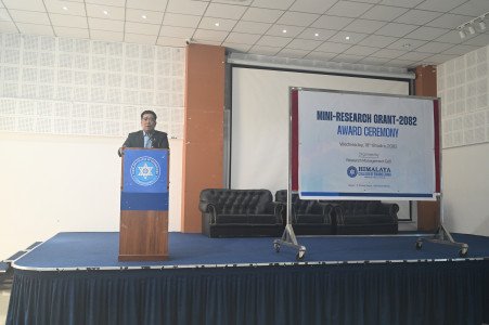 Glimpses of Mini-Research Project-2082 Grant Award Ceremony