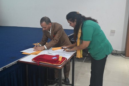 Glimpses of Mini-Research Project-2082 Grant Award Ceremony