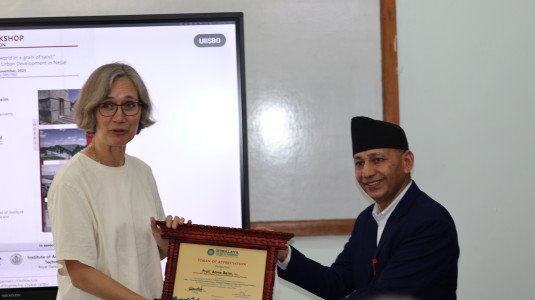 Research work on sustainable materials in association with Royal Danish Academy - Institute of Architecture and Technology, Denmark.