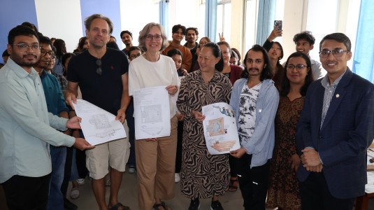 Research work on sustainable materials in association with Royal Danish Academy - Institute of Architecture and Technology, Denmark.