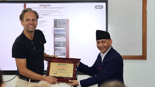 Research work on sustainable materials in association with Royal Danish Academy - Institute of Architecture and Technology, Denmark.