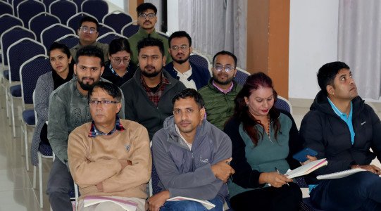 Faculty Development Seminar on “Faculty Course Delivery Plan”.